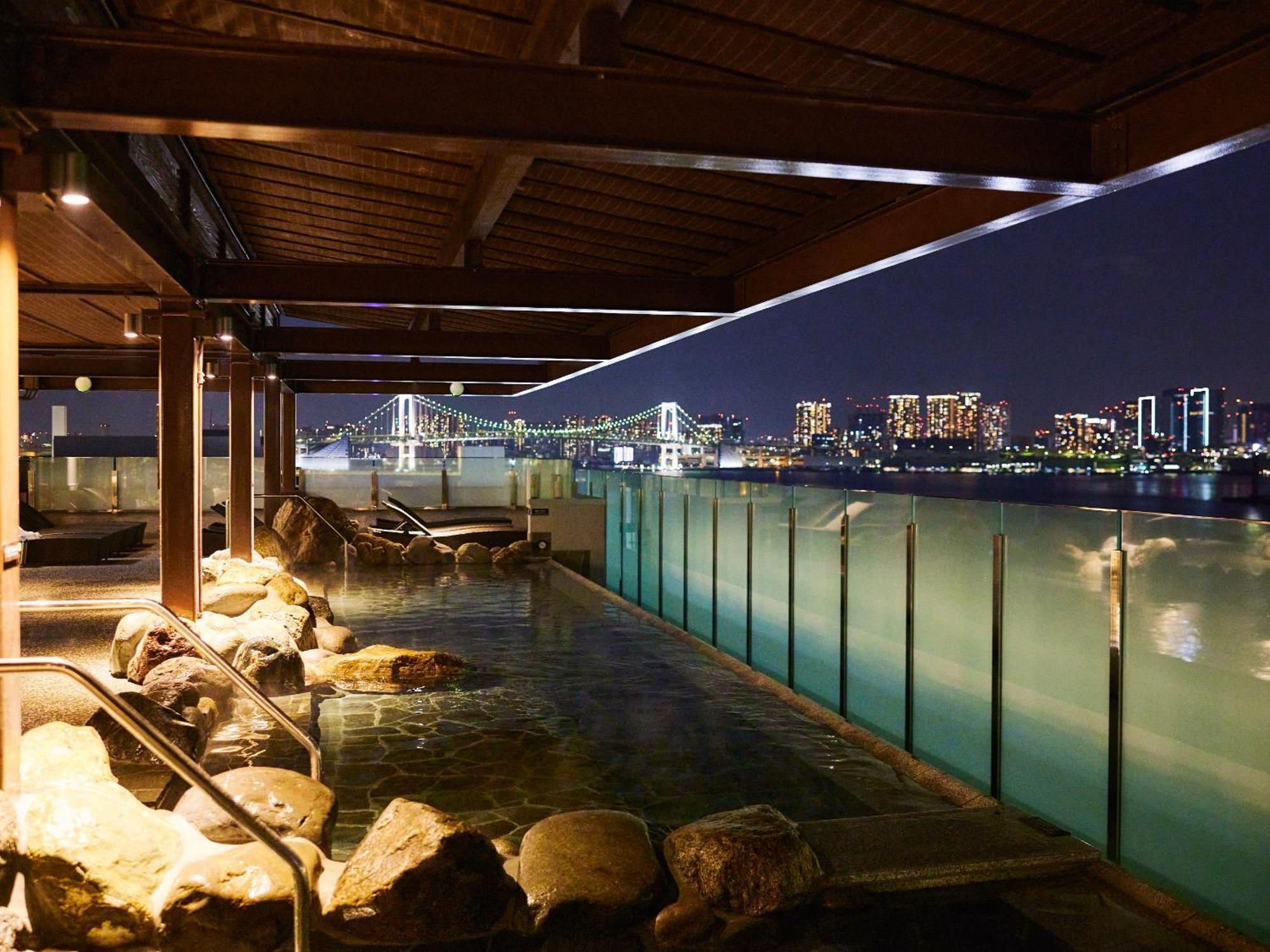 Tokyo Toyosu Manyo Club Hotel Exterior photo
