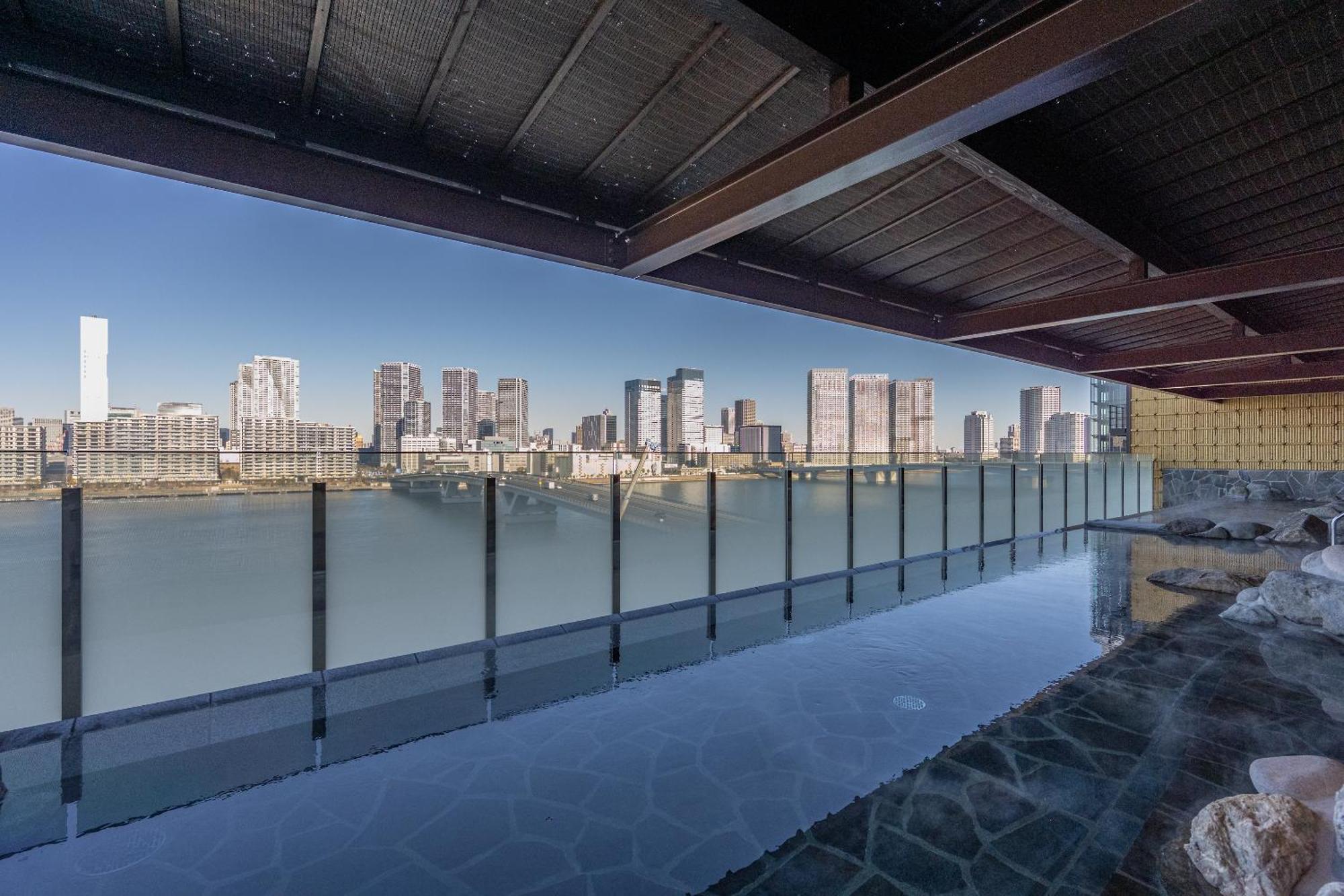 Tokyo Toyosu Manyo Club Hotel Exterior photo